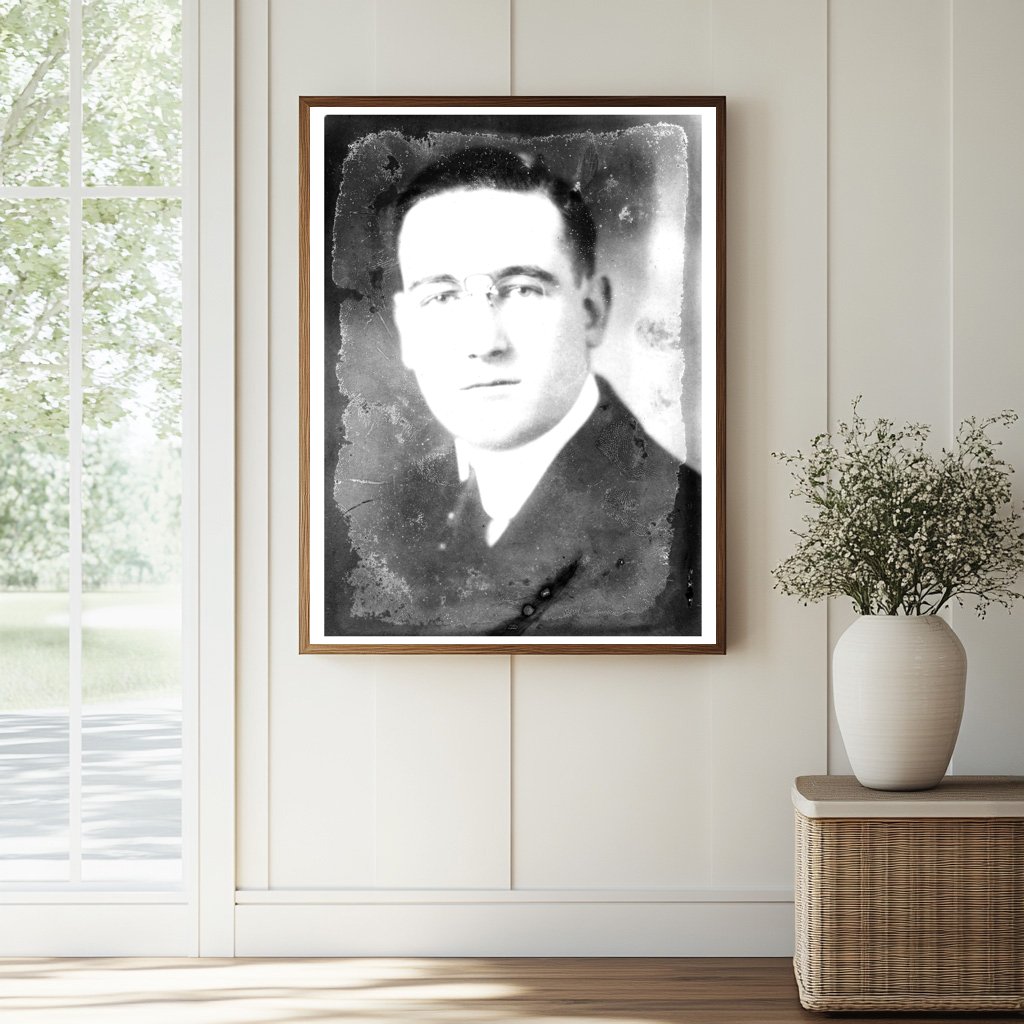 Historic Edw. F. Cullen Print, Vintage Art