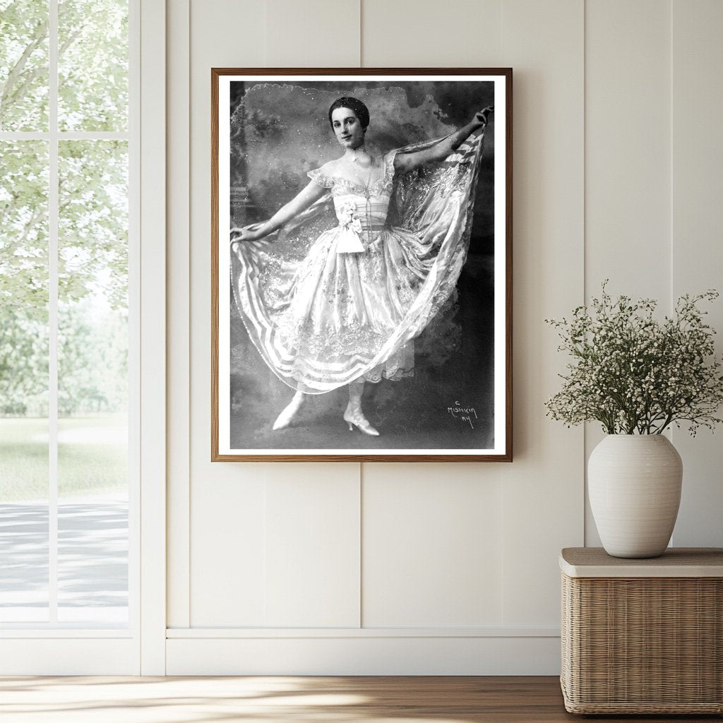 Historic Florence Walton Print, Vintage Art