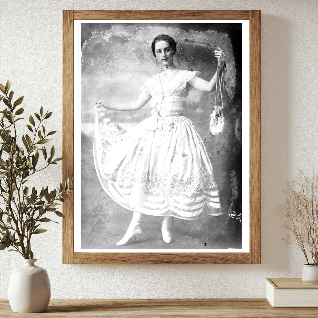 Historic Florence Walton Print, Vintage Art
