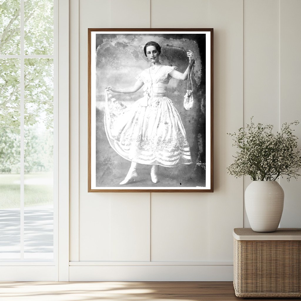 Historic Florence Walton Print, Vintage Art