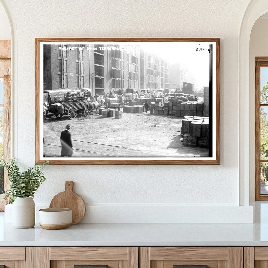 Vintage Freight Operations at Bush Terminal, NYC