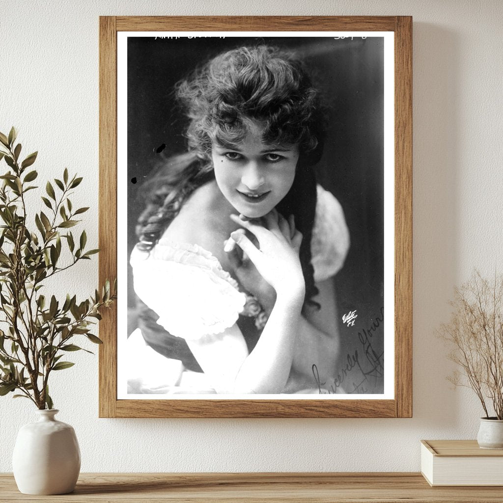 Historic Anita Stewart Print, Vintage Art