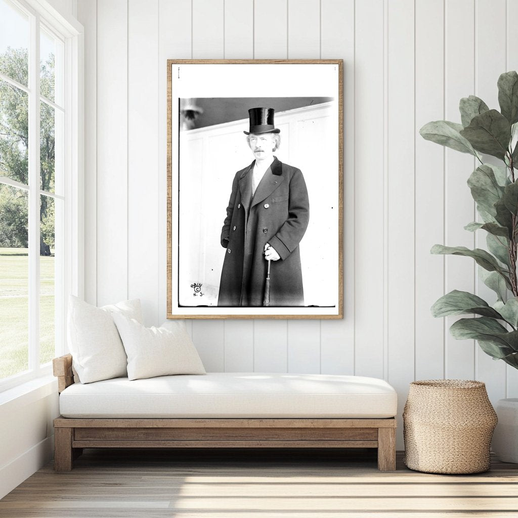 1916 Portrait of Ignacy Jan Paderewski, Iconic Pianist