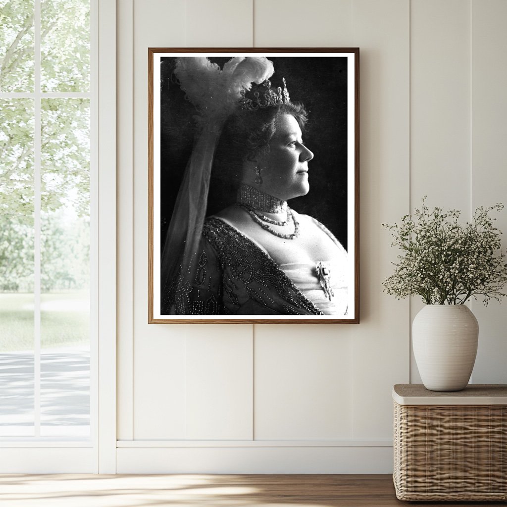 Historic Mrs. John Hays Hammond Print, Vintage Art