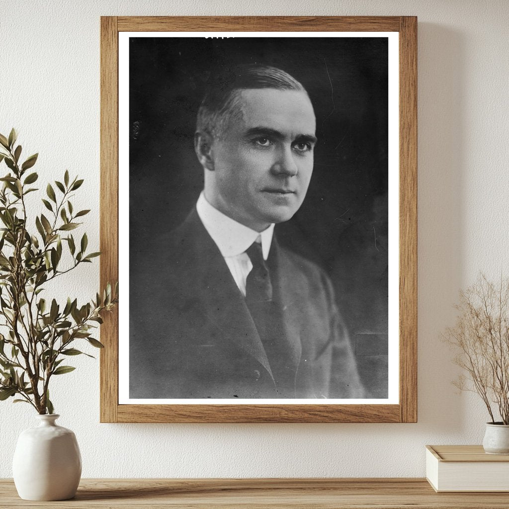 Historic J.F. Babler Print, Vintage Art