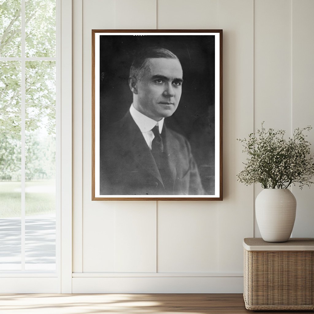 Historic J.F. Babler Print, Vintage Art
