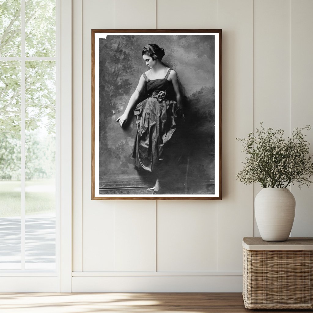 Historic Catherine Pace Print, Vintage Art
