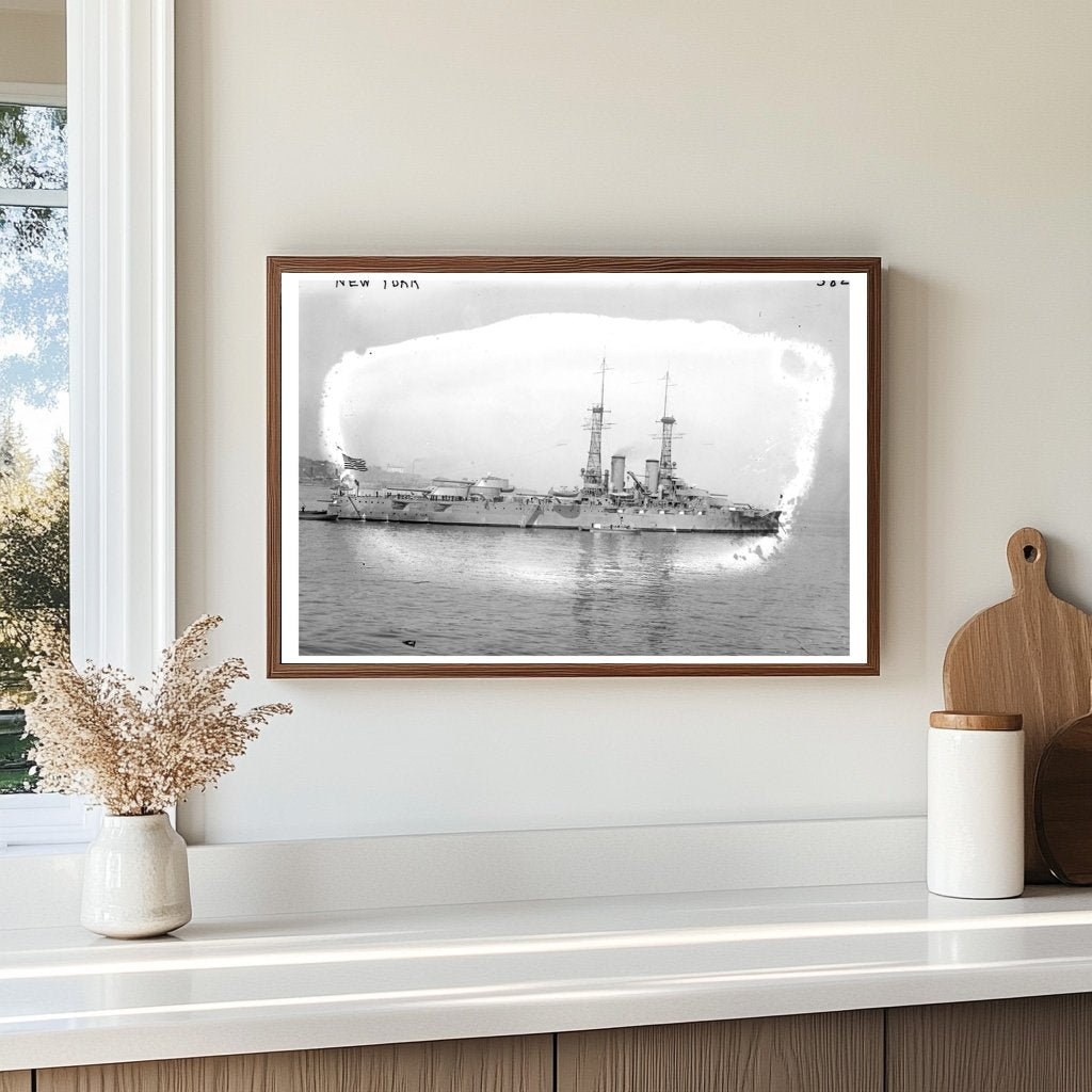 Vibrant Early 20th Century NYC Street Scene