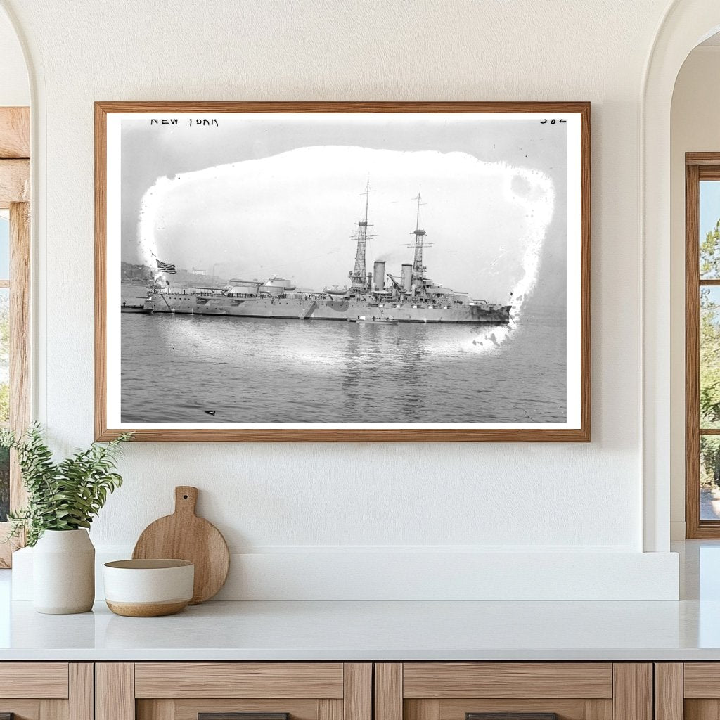 Vibrant Early 20th Century NYC Street Scene