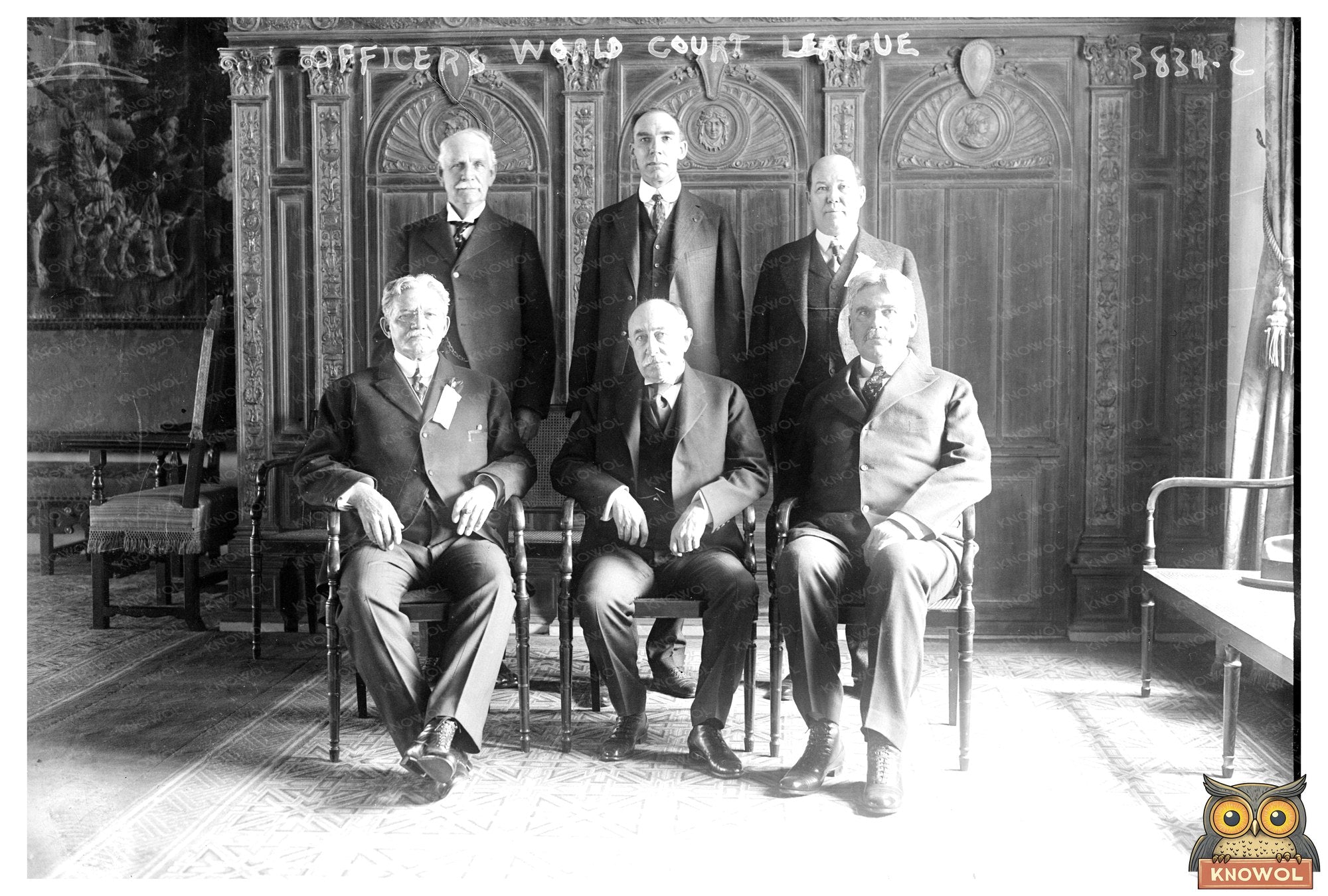 1916 Officers of the World Court League Gathering