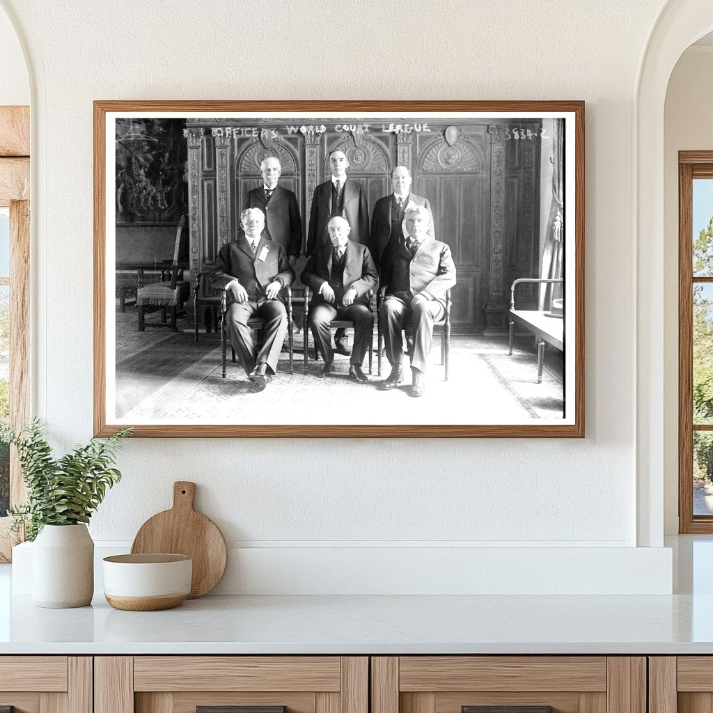 1916 Officers of the World Court League Gathering