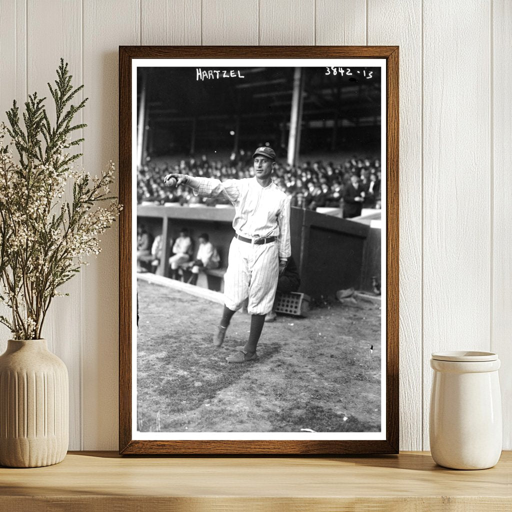 1915 Roy Hartzell: Star Outfielder of New York AL