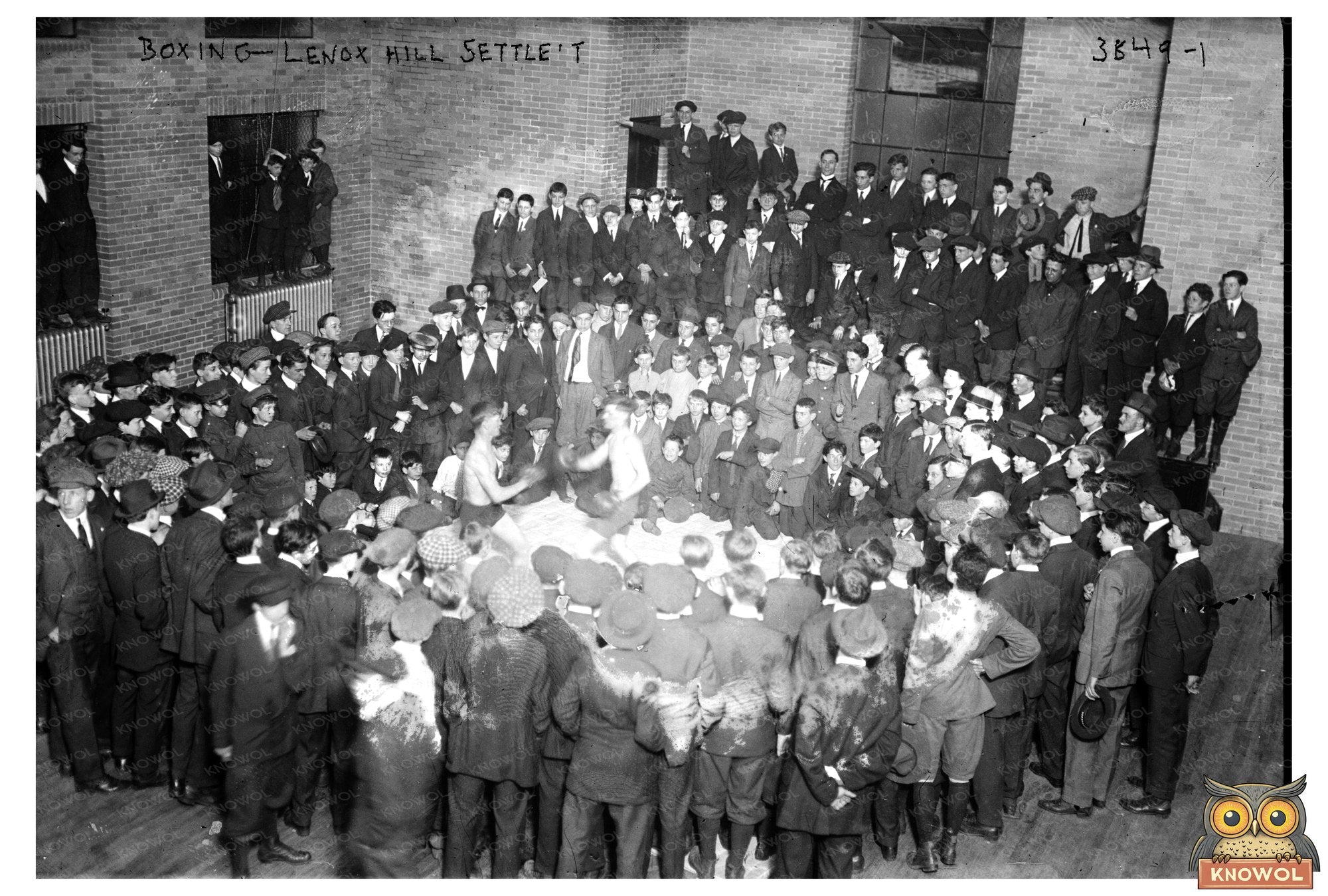 Early 20th Century Boxing at Lenox Hill Settlement