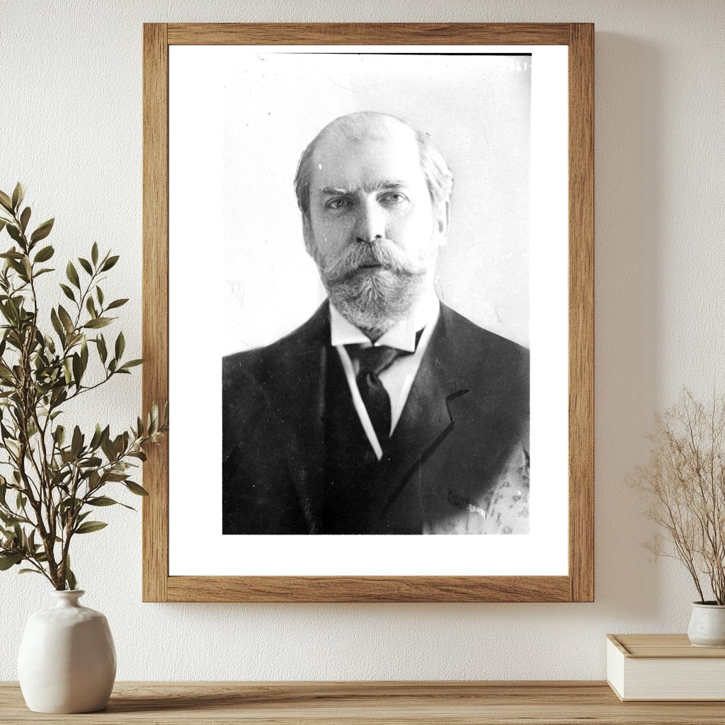 Historic C.E. Hughes Print, Vintage Art