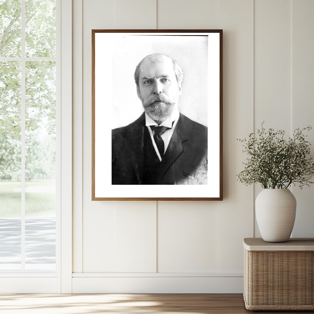 Historic C.E. Hughes Print, Vintage Art
