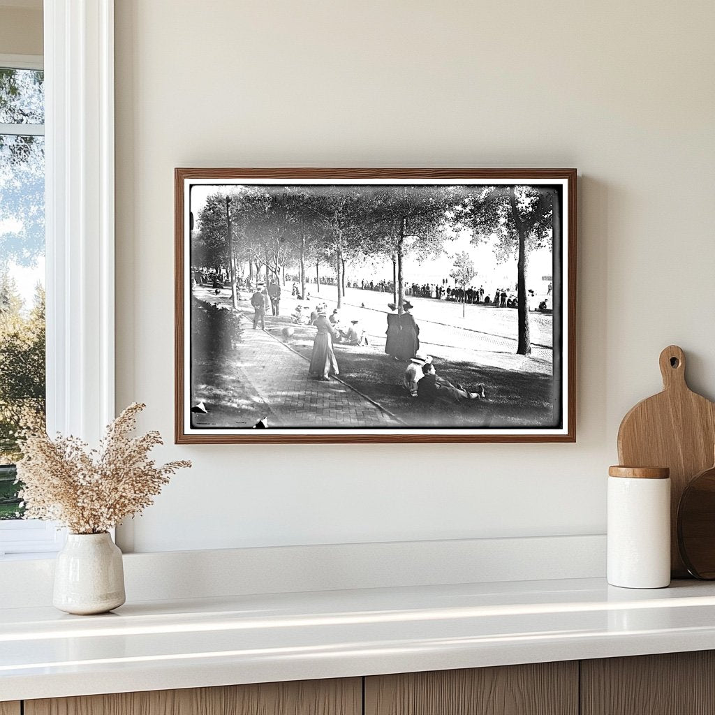 Elegant 1916 Garden Party on Governors Island