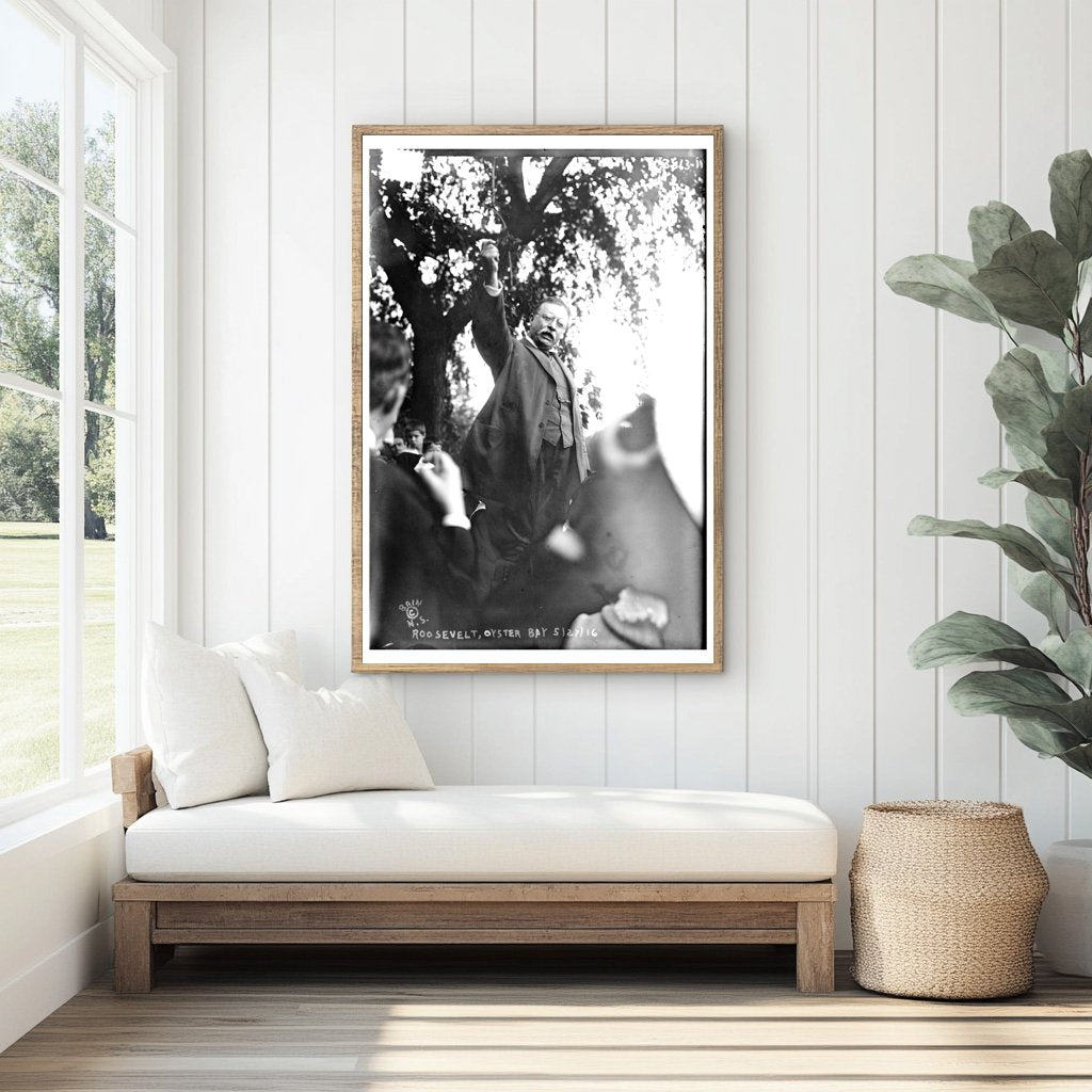 Roosevelts Reflective Moment at Oyster Bay, 1916