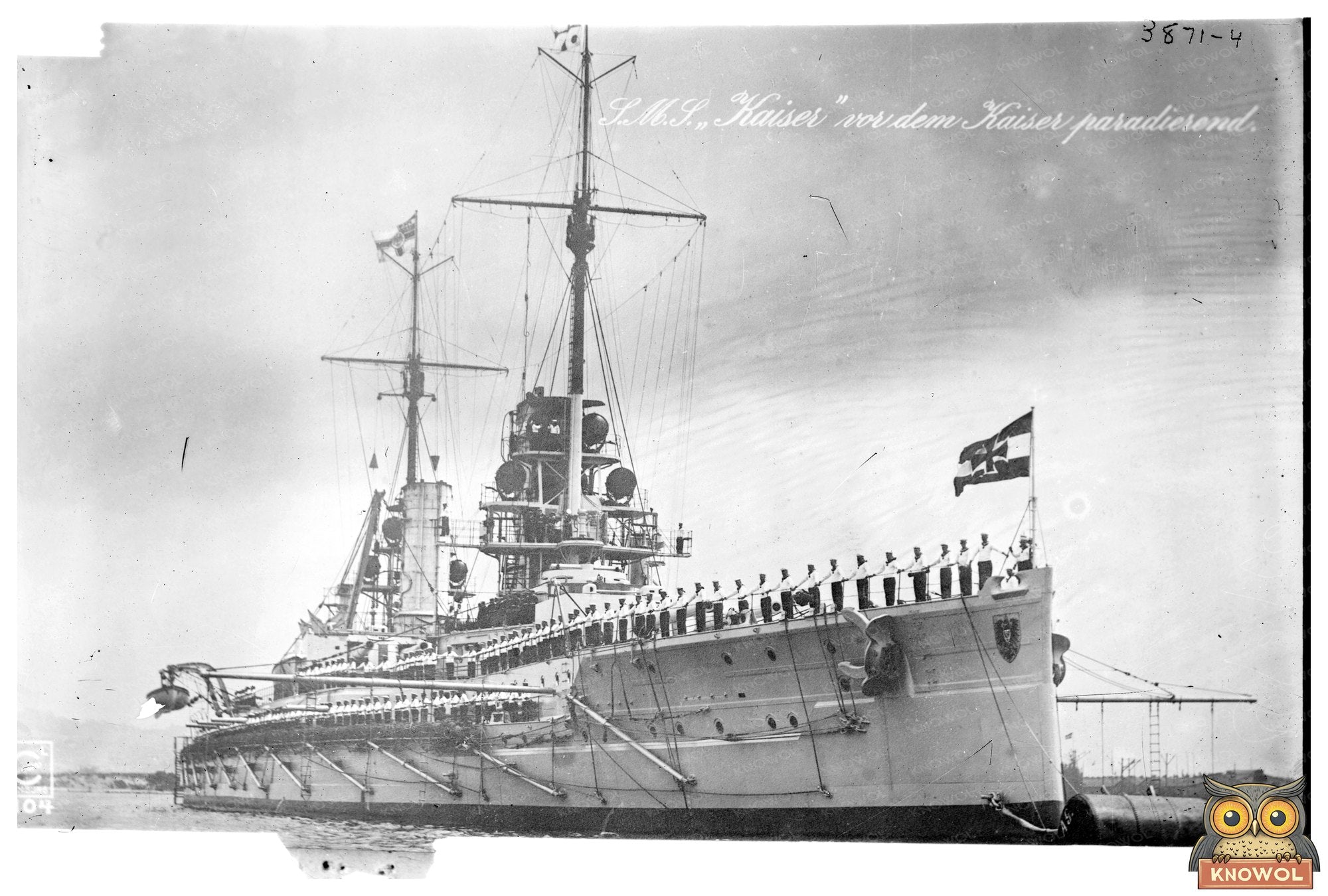 Grand Naval Review: German Battleship Kaiser, 1915-1920