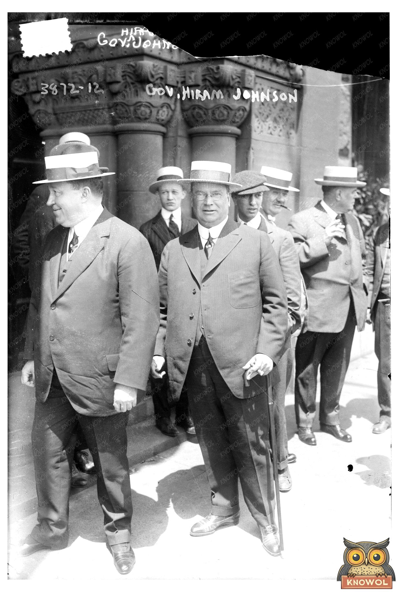 Progressive Leader Hiram Johnson, California Governor