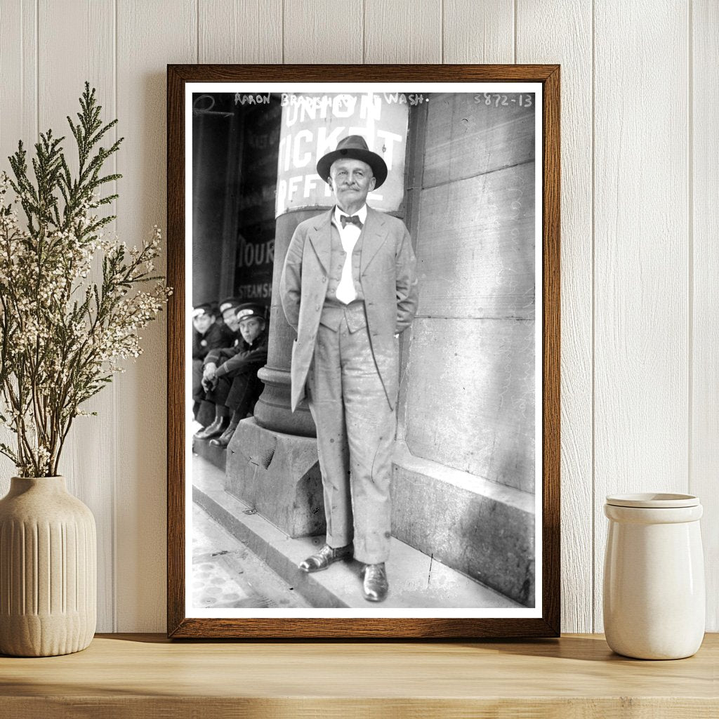 Early 20th Century Washington Portrait - June 1916