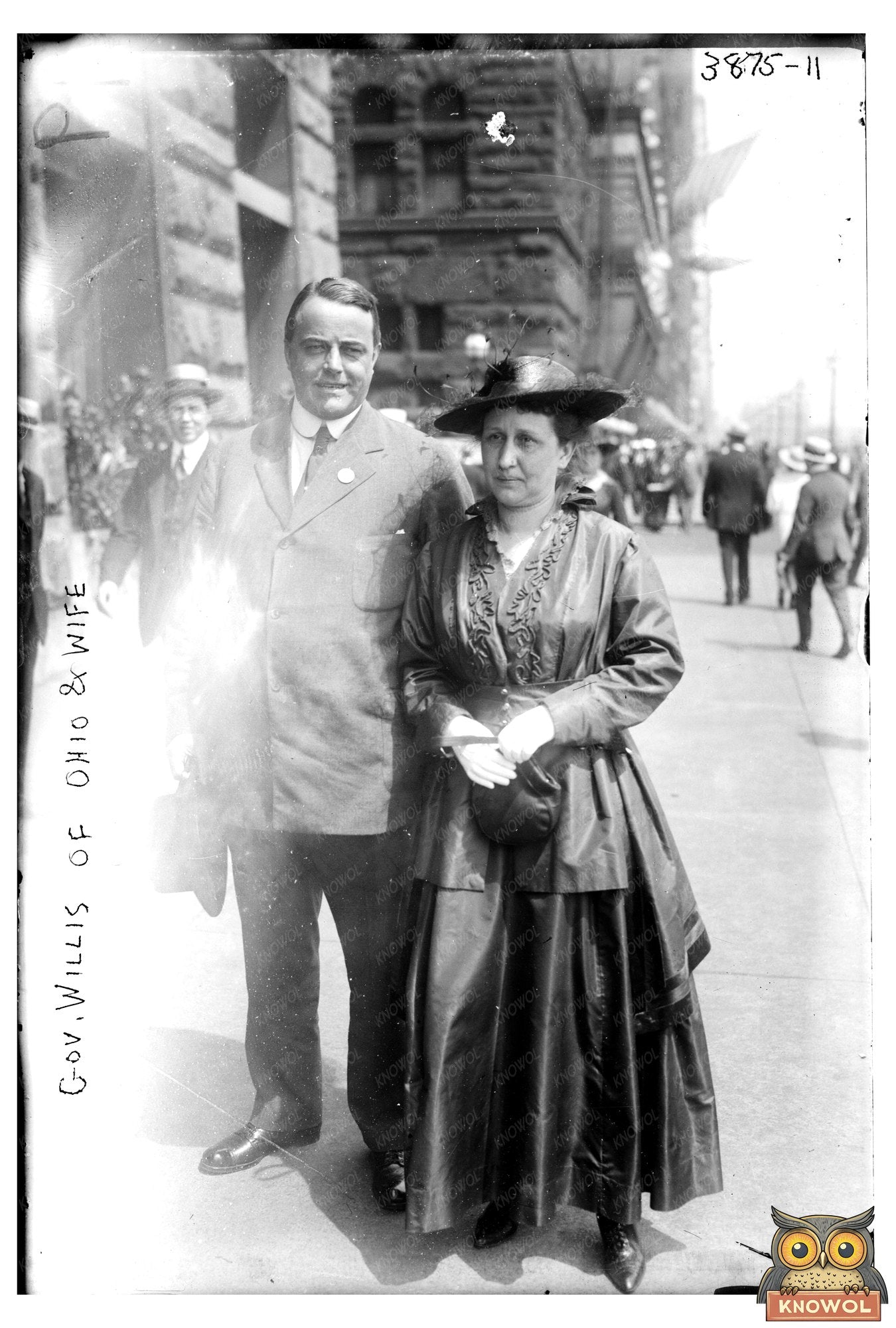 1916 Portrait of Ohio Governor and His Wife