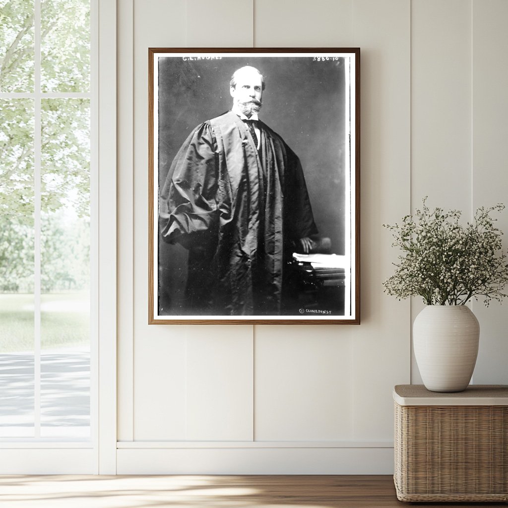 Historic C.E. Hughes Print, Vintage Art