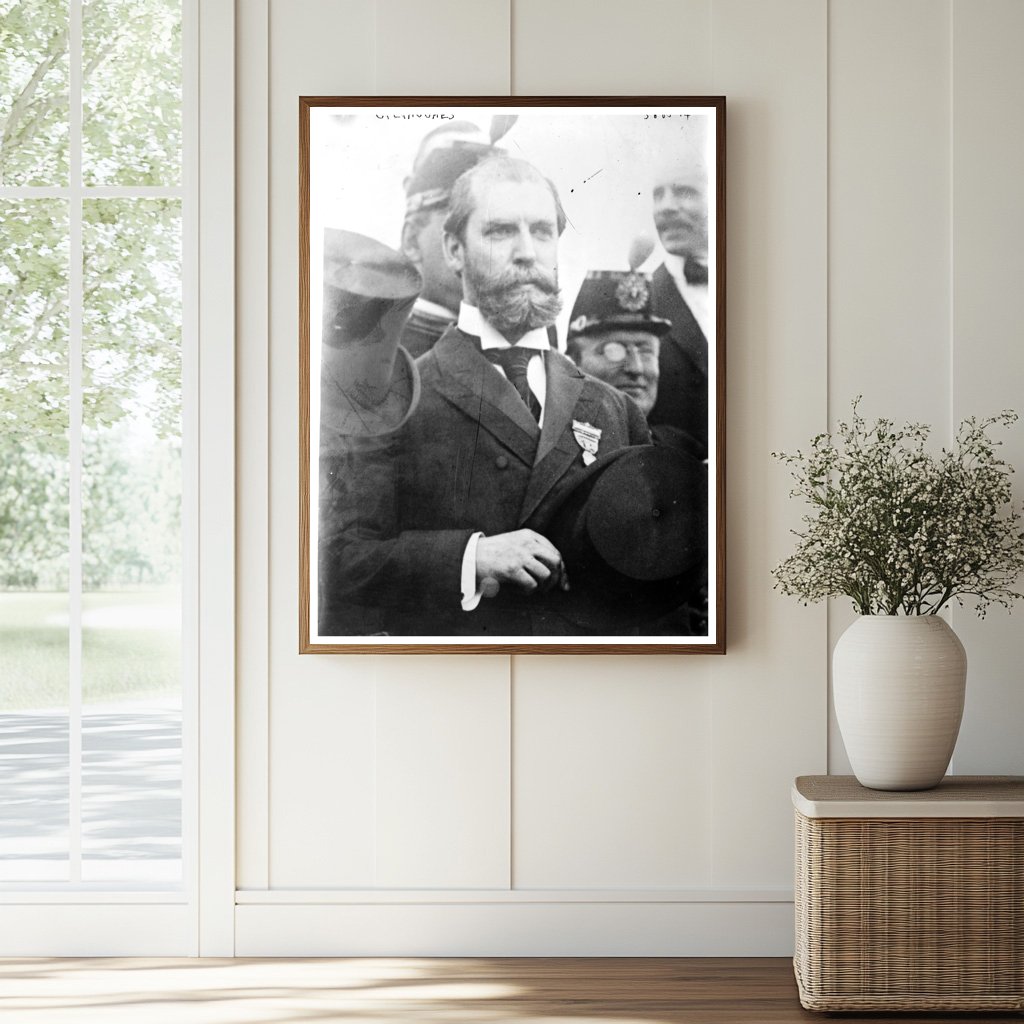 Historic C.E. Hughes Print, Vintage Art