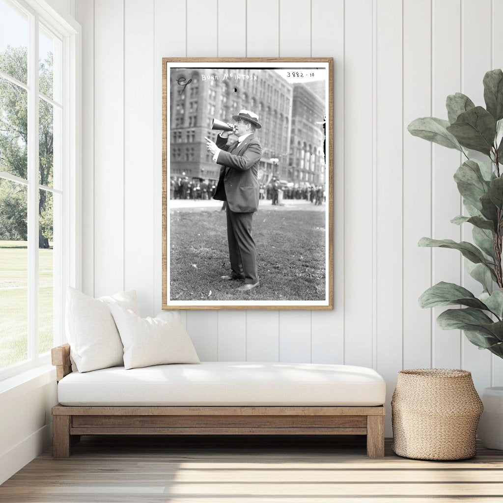 1920s Vintage Portrait of a Dapper Stage Performer