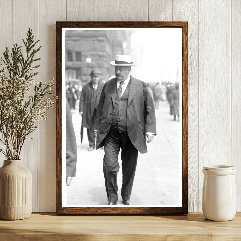 Vintage Portrait of a 1920s American Senator