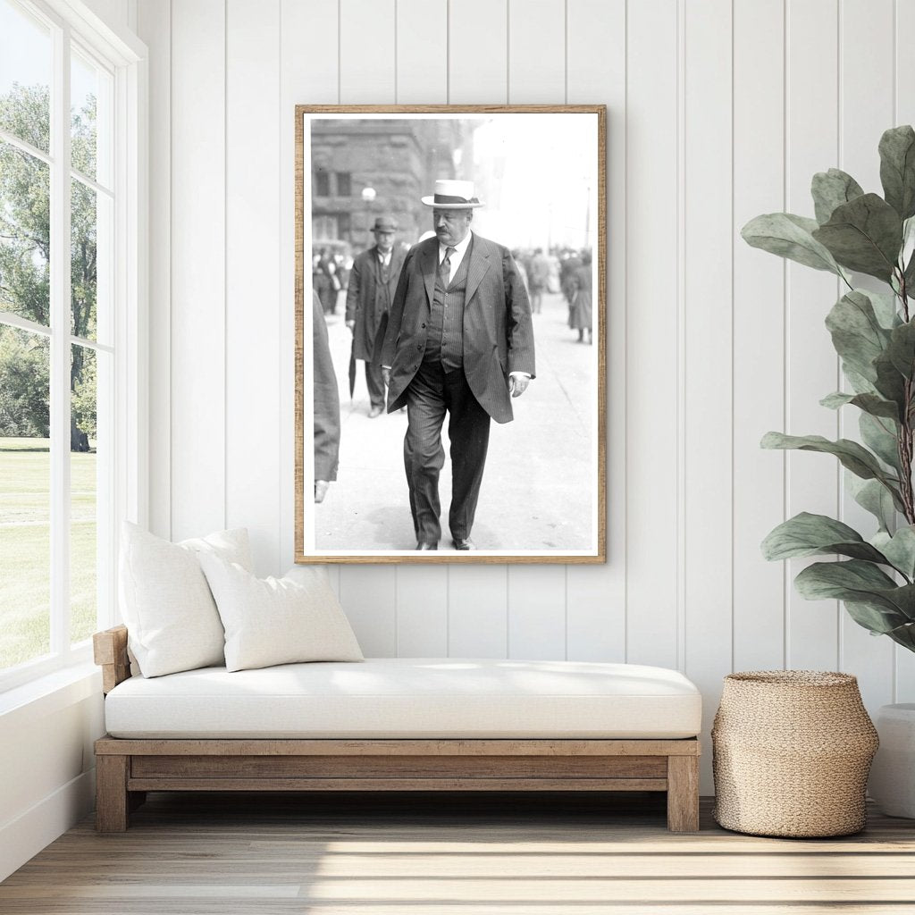 Vintage Portrait of a 1920s American Senator