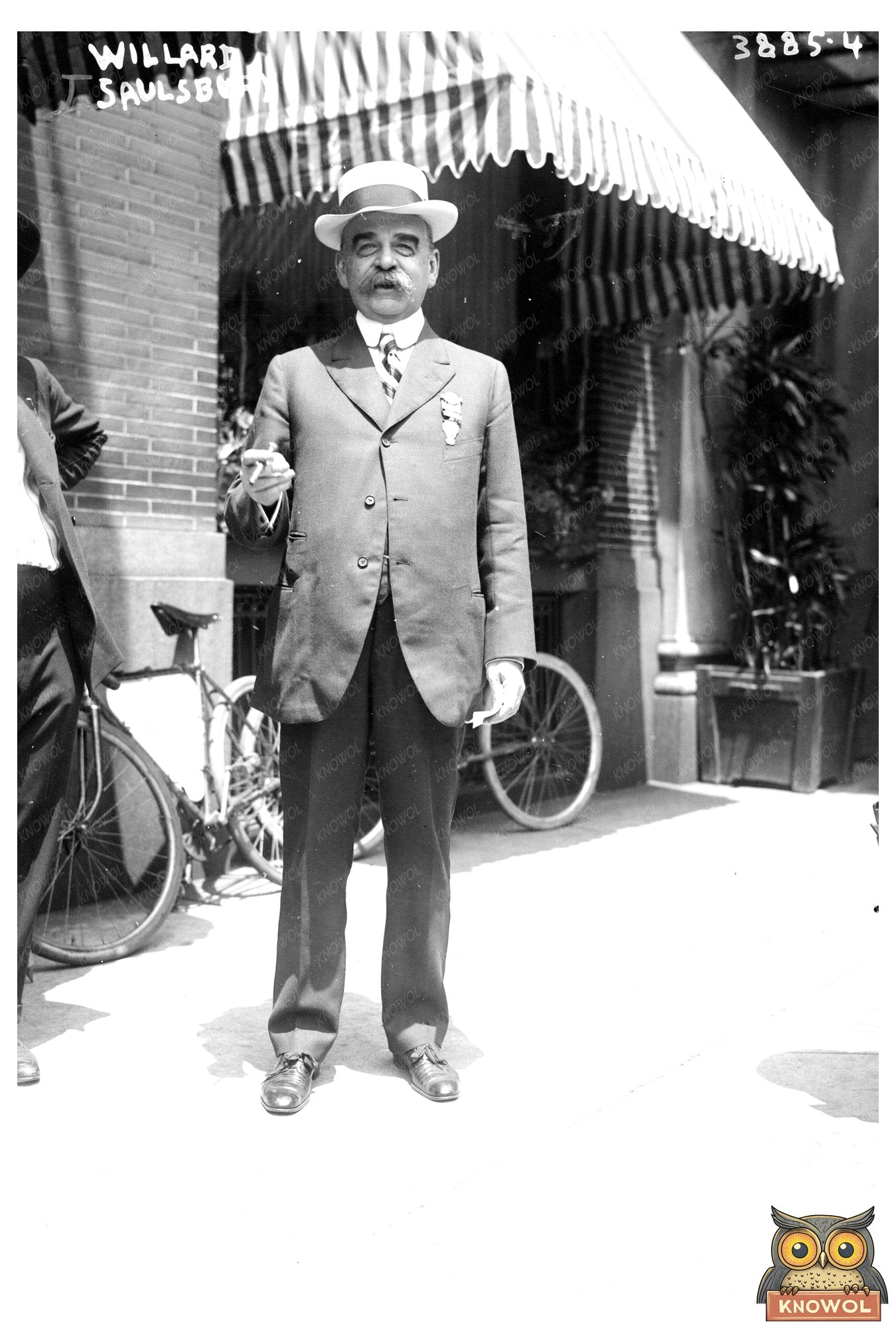 Portrait of a Notable Delaware Governor, Circa 1915