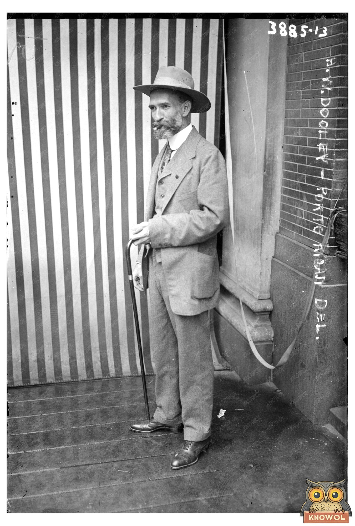 1916 Portrait of Porto Rican Culture Advocate