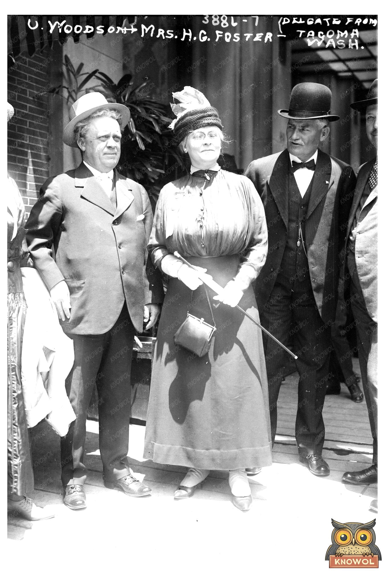 1916 Tacoma Delegate Meeting with U. Woodson