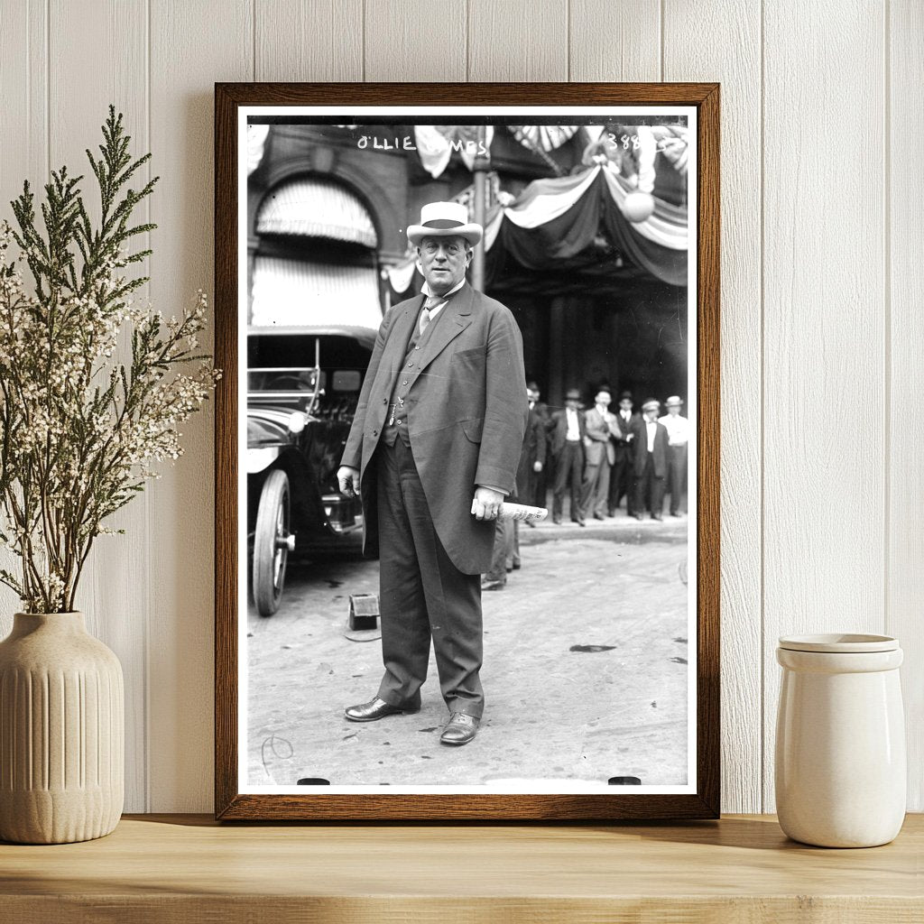 1916 Portrait of Congressman Ollie James in Kentucky