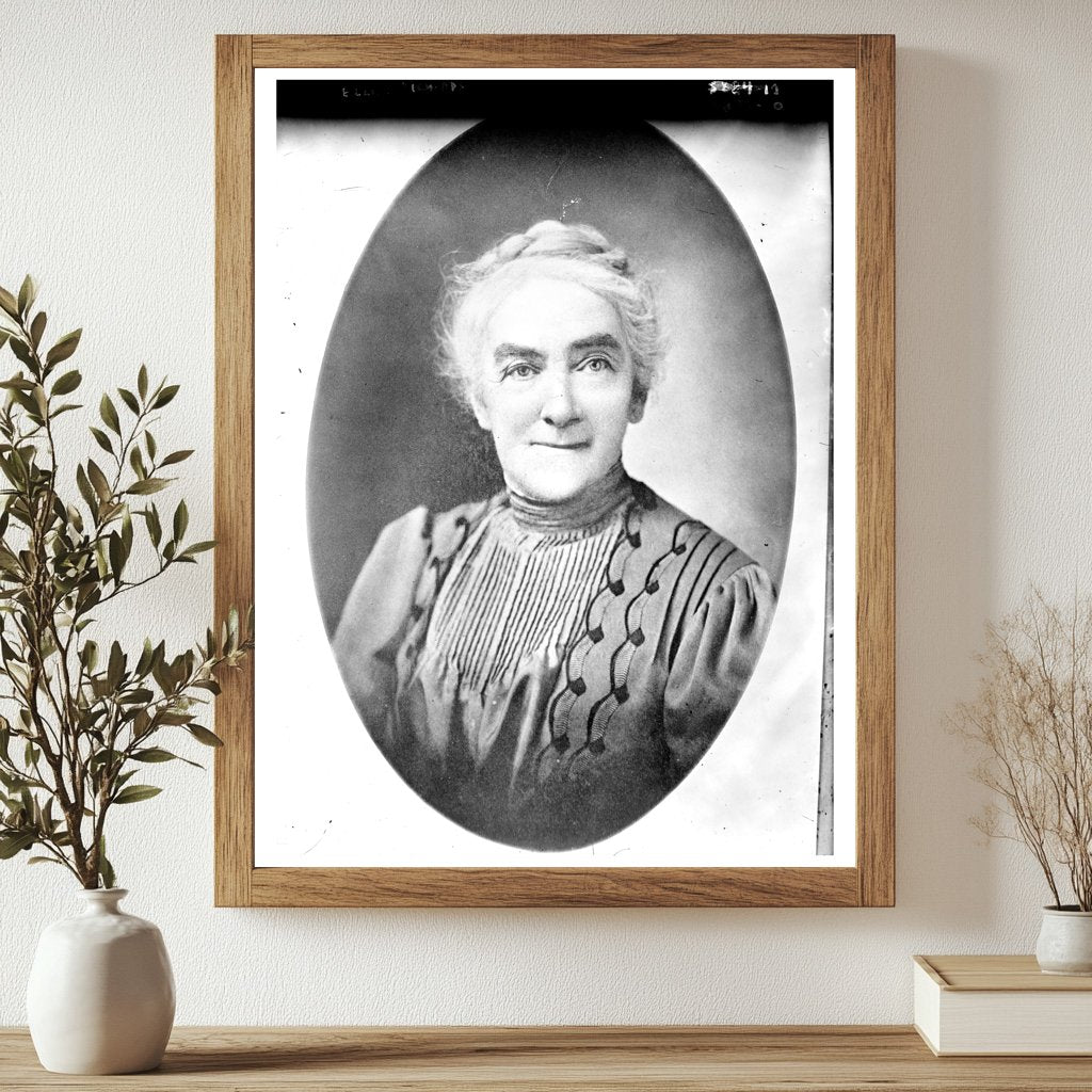 Historic Ellen Richards Print, Vintage Art
