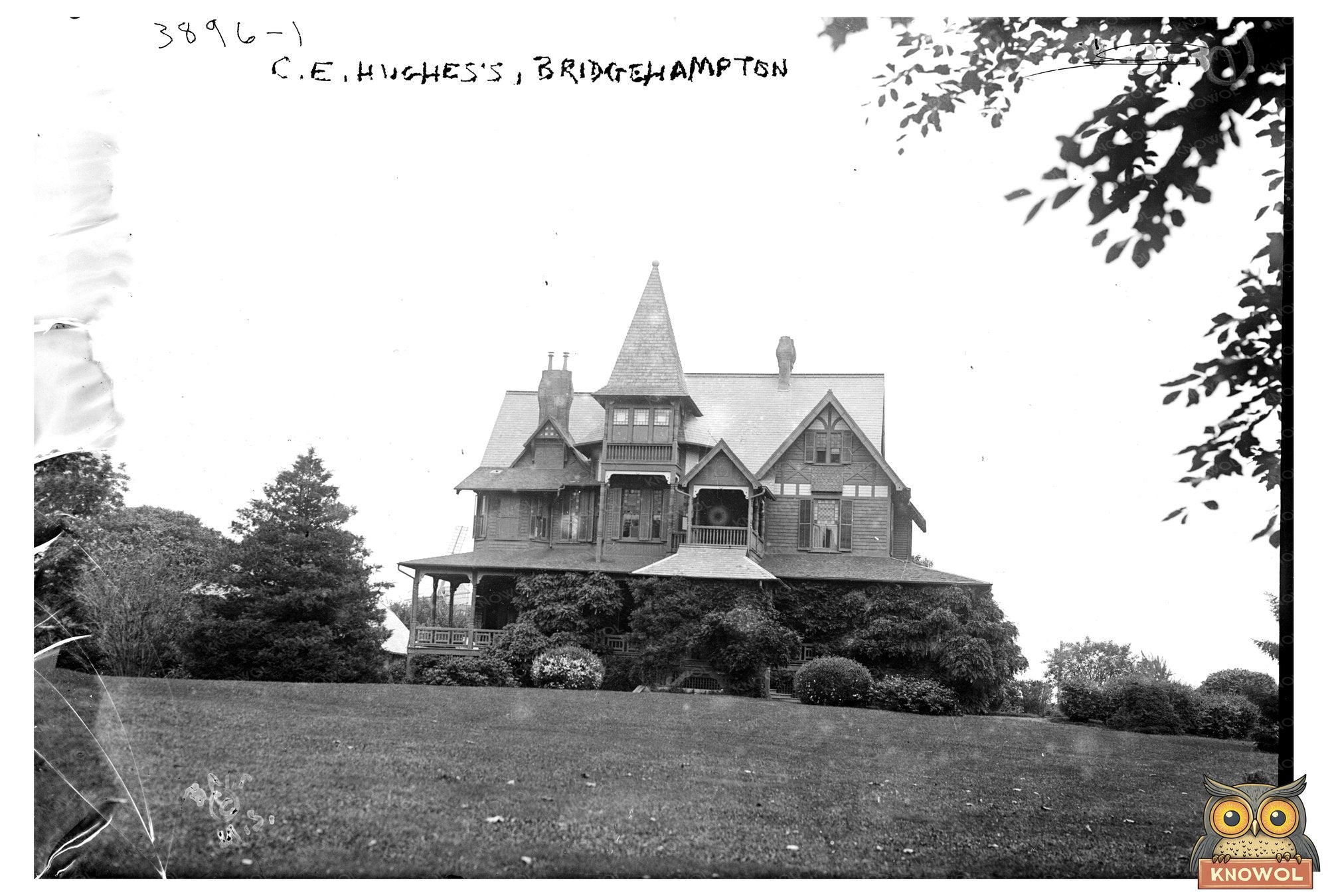 Charming 1910s Bridgehampton Village Scene