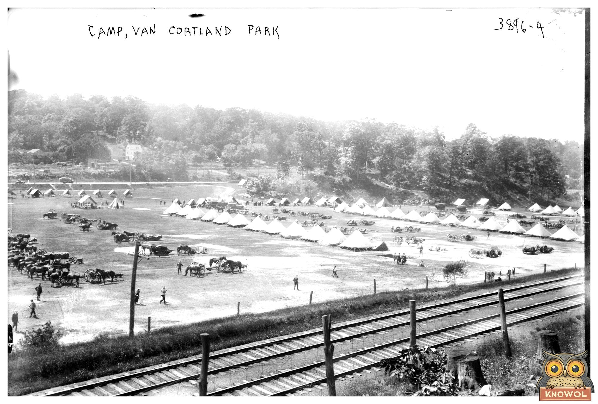 1915 Van Cortland Park Camp: A Glimpse of Nature