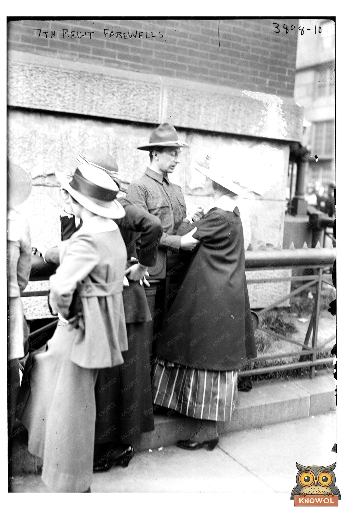 Emotional Send-Off: 7th Regiment Soldiers 1915-1920