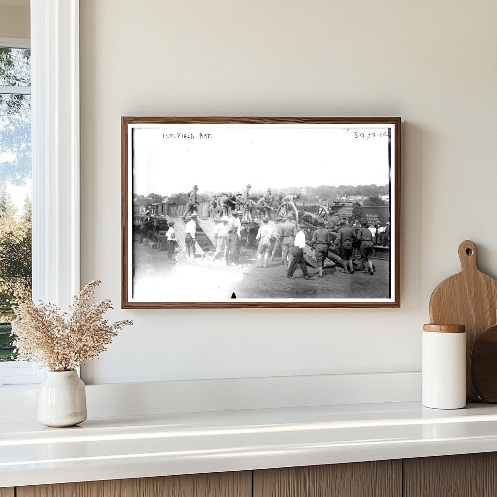 1916 Field Artillery in Action: World War I Era