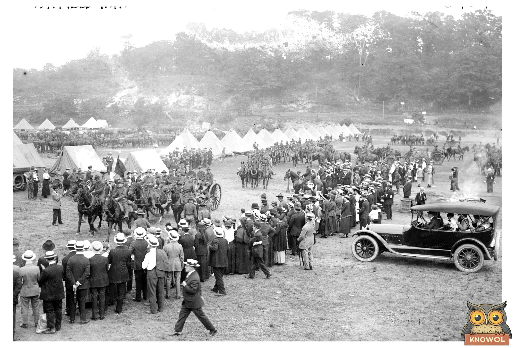 1916 Vintage Field Art: Agriculture in Action