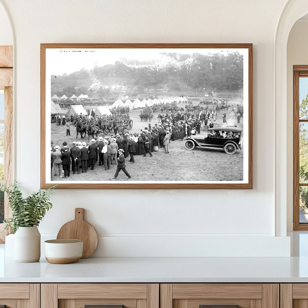 1916 Vintage Field Art: Agriculture in Action