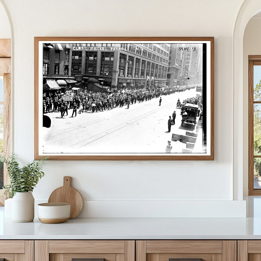 1916 Cloak Makers Colorful Labor Day Parade