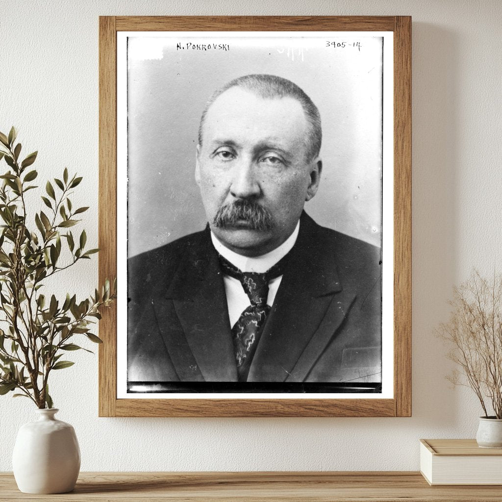 Historic N. Pokrovski Print, Vintage Art