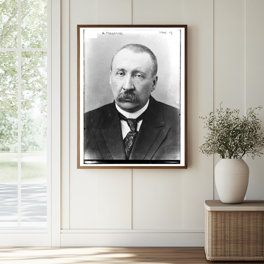 Historic N. Pokrovski Print, Vintage Art