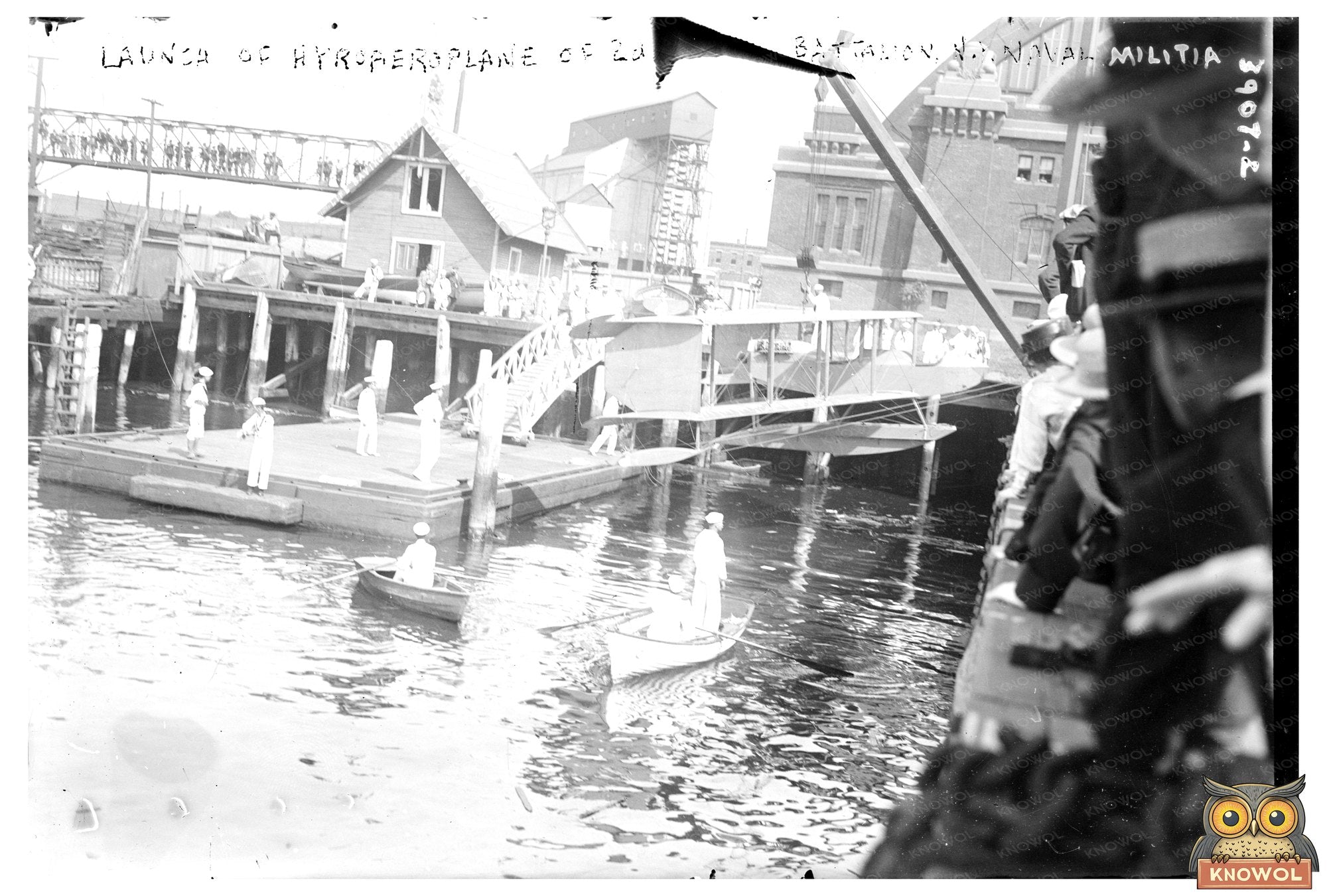 Historic Launch of 2nd Battalions Hydroaeroplane