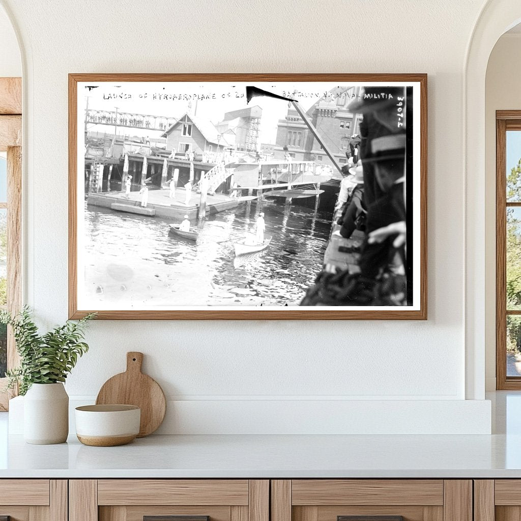 Historic Launch of 2nd Battalions Hydroaeroplane