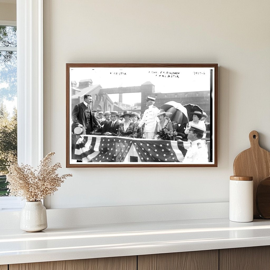 Elegant Gathering of the Astor Family Circa 1915