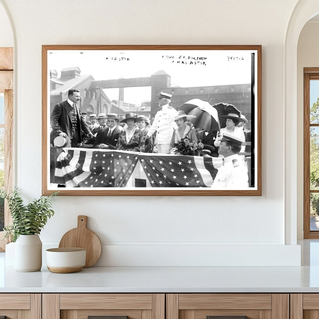 Elegant Gathering of the Astor Family Circa 1915