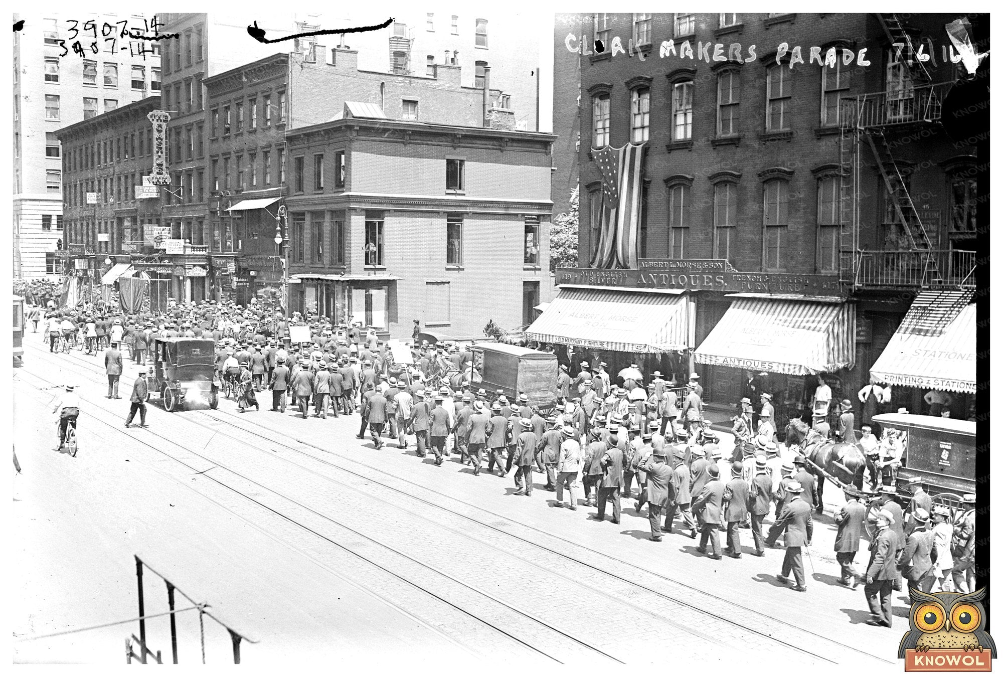 1916 Cloak Makers Parade: Fashion Meets History