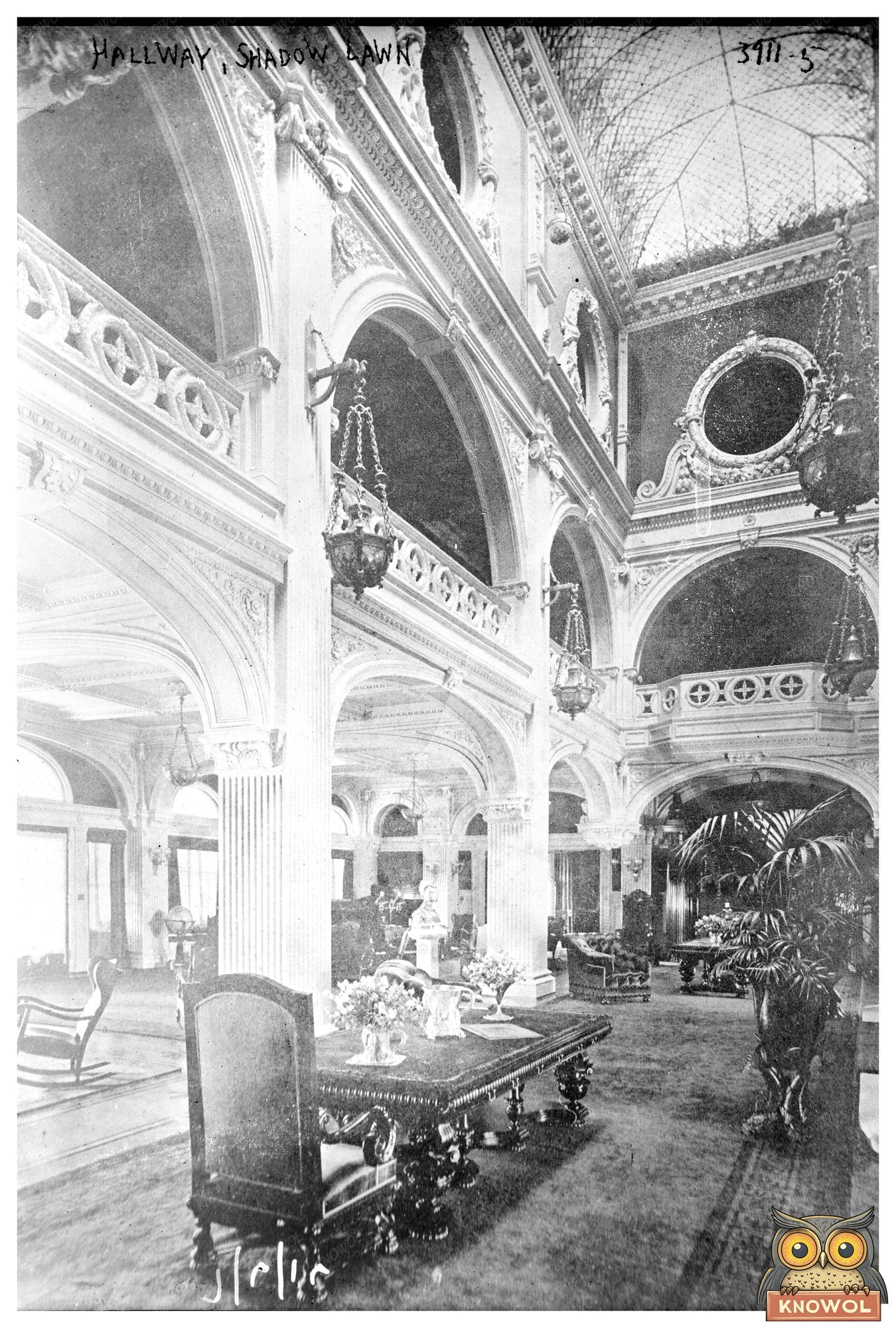 Exploring Shadow Lawns Timeless Hallway, Circa 1915